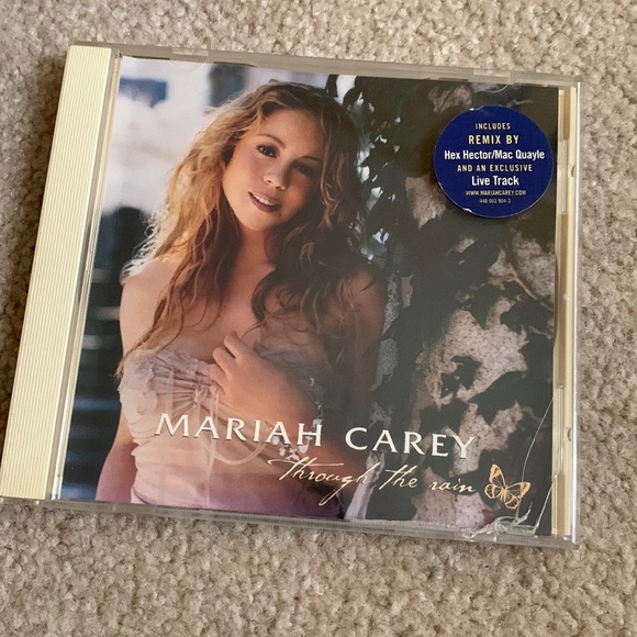 mariah carey Other - Rare Mariah Carey Through The Rain Single!!